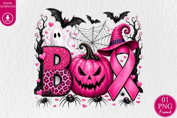 Download Breast Cancer Awareness Pink Ghost PNG - Premium Resources