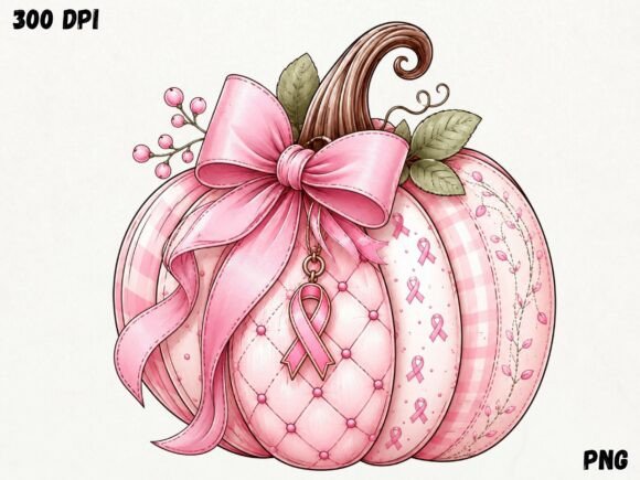 Download Pink Pumpkin Breast Cancer Awareness PNG - Premium Resources